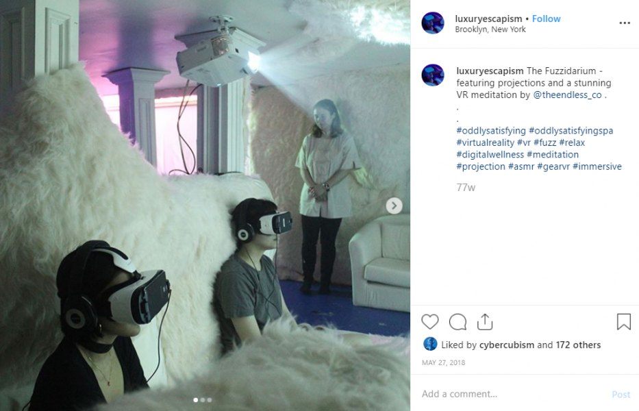 NYC’s Bizarre New Virtual Reality Spa